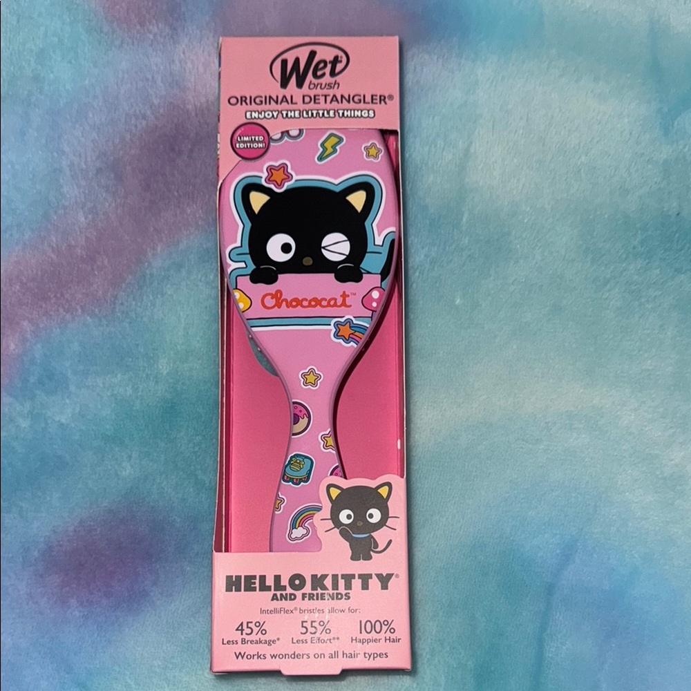 Sanrio Hello Kitty's Chococat Pink Detangler Brush